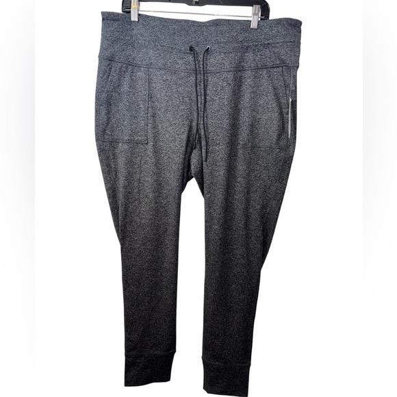 Old Navy high rise Charcoal Women's jogger leggings - Picture 4 of 5